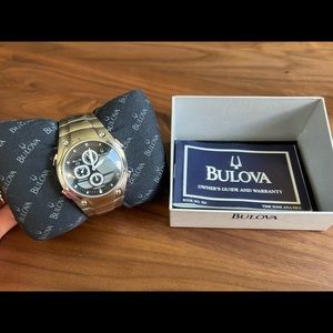 Bulova Marine Star Mens 96C30 Watch Stainless Steel C877569